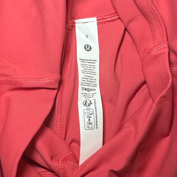 Lululemon Align HR Pant 25” with pockets Desert Red - Picture 5 of 10